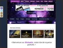 Tablet Screenshot of divinatix.com